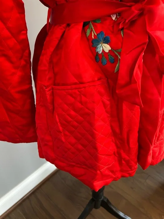 Vintage Embroidered Pajama Set - Picture 9 of 14